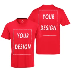 Maymavarty Premium Personalized Cotton T-Shirt - Design Your Own High-Quality Gift - Women S (Red)