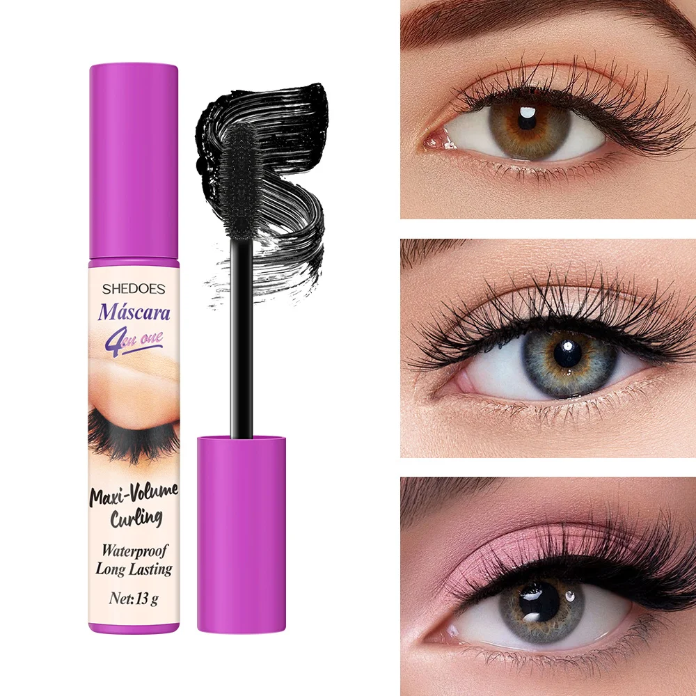 מסקרה 4D היא ארוכה טווח, דקה, מתעקלת וצפופה, עמידה במים, עמידה בזיעה ולא מתפשטת.