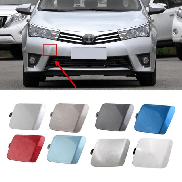 Front Bumper Tow Hook Cover Towing Eye Cap For Toyota Corolla 2014