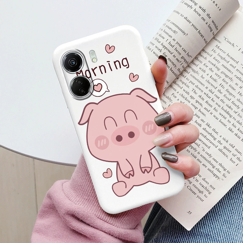 Adorable Cartoon Cat Silicone Phone Case - Soft and Stylish Protective Back Cover