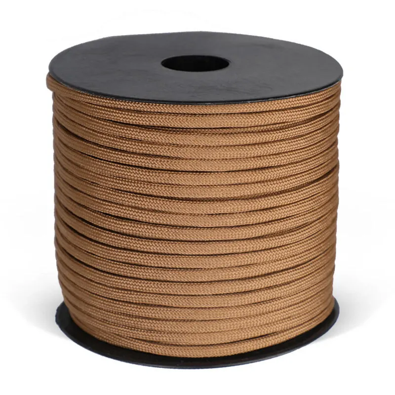 

New 2023 50m Paracord 4mm Paracord 7 Strand Core Outdoor Camping Rope Parachute Cord Lanyard Tent Multifunction Cordave