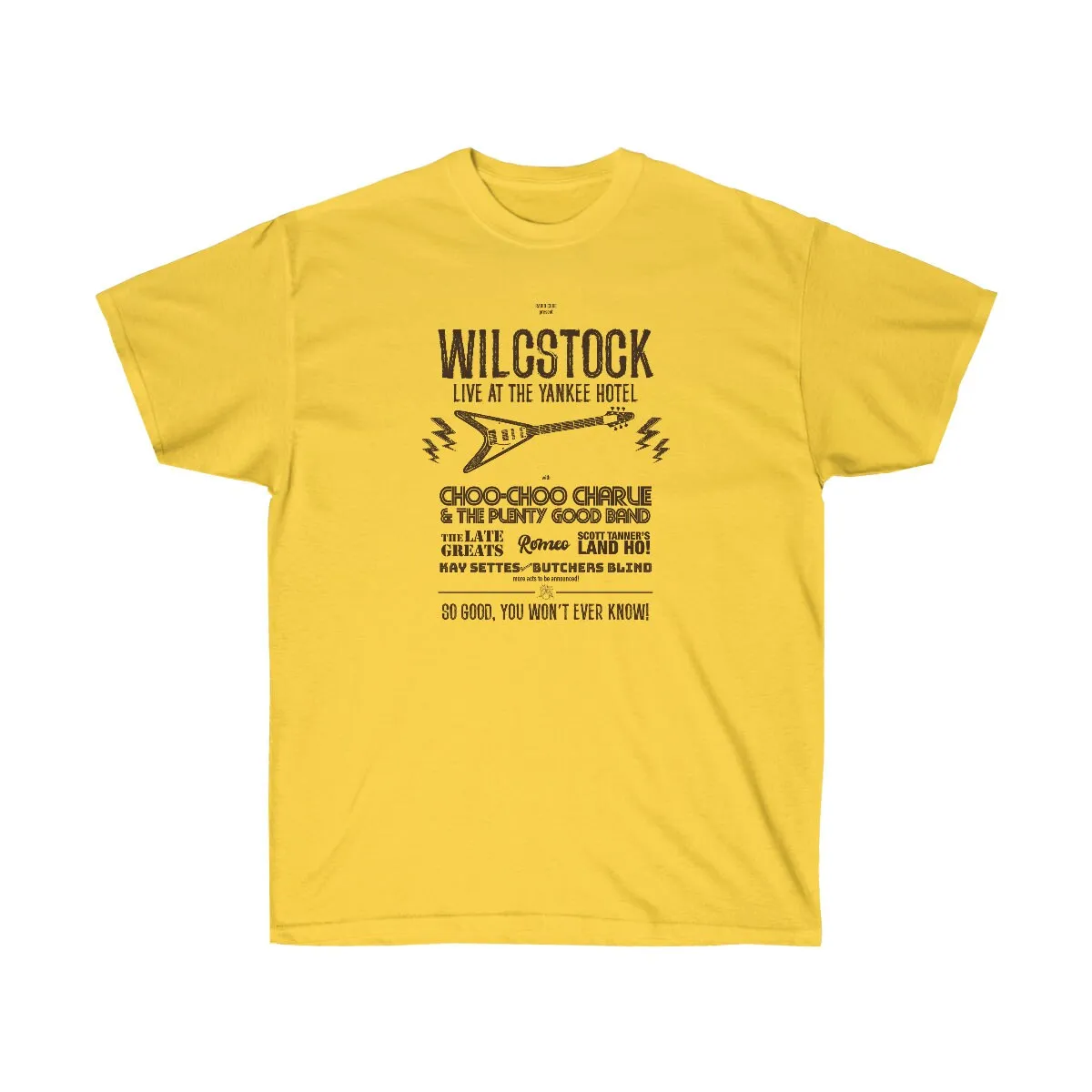 T-Shirt Wilco. Tard Greats. Un Fantasma È Nato. Yankee Hotel