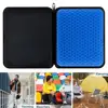 TPE Gel Portable Seat Cushion Sedentary Pain Relief Outdoor Camping Garden Bench Travel Airplane Seat Foldable Pad Mat Посадка 3
