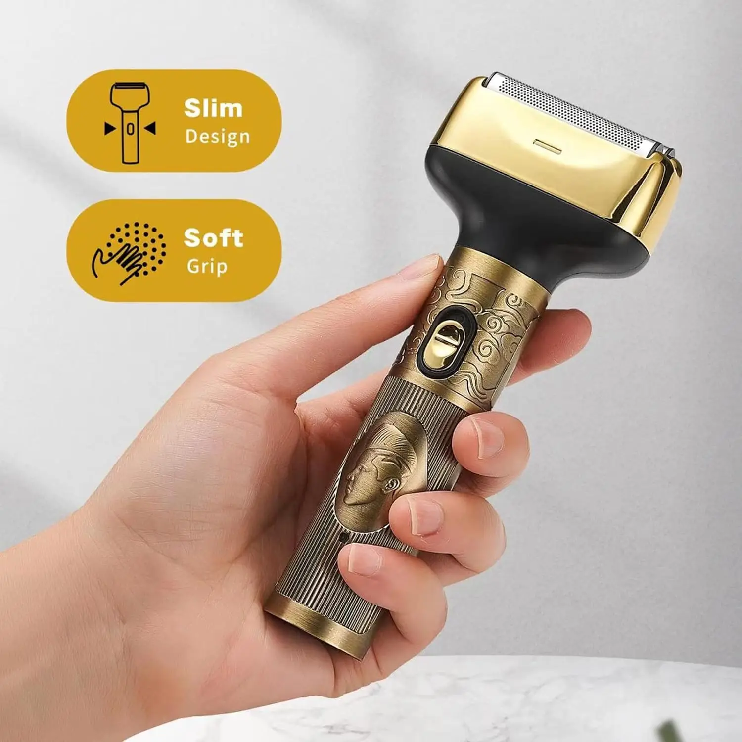 الرجال 3 في 1 الكهربائية أدوات للعناية باللحية مقا...