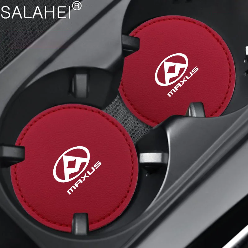 Для Maxus T60 D60 D90 D20 G50 G10 G20 T90 V80 2 шт. автомобильный Противоскользящий коврик подставка для чашки воды декоративная наклейка автомобильные аксессуары