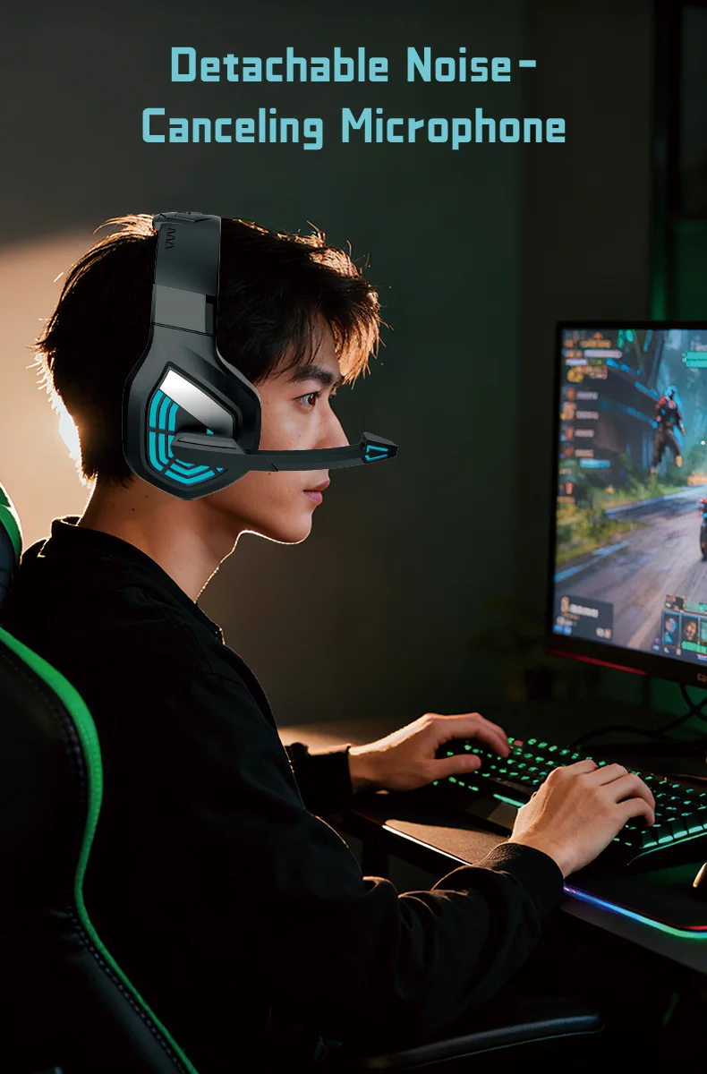 G7 gaming headset USB connection and microphone