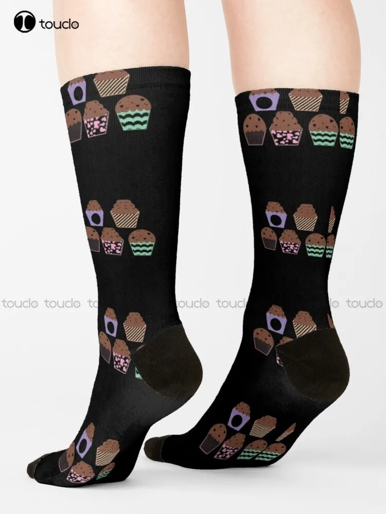 

Cupcakke! Socks Womens Black Fun Socks Personalized Custom Unisex Adult Teen Youth Socks 360° Digital Print Hd High Quality Gift
