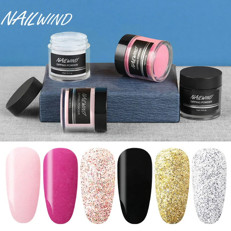 Nailwind Acrylic Powder Crystal Nail Art Design Tips Builder