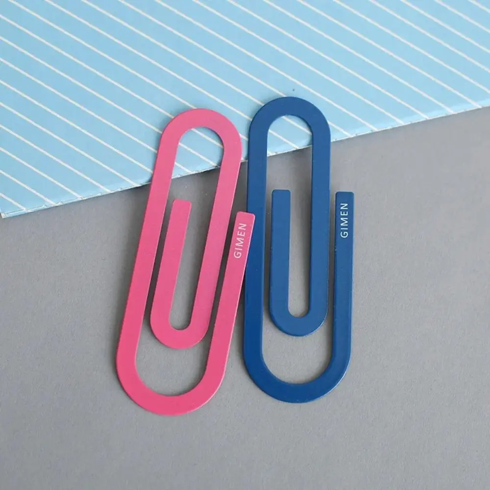 Giant Paper Clip Bookmark 2Pcs