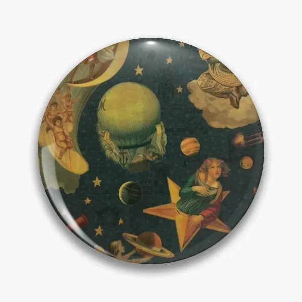 

Мягкая металлическая брошь Smashing Pumpkins Mellon Collie And Th в виде булавки для лацкана