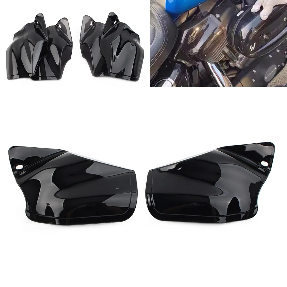 

1 Pair Motorcycle Air Heat Deflector Saddle Shield Heat For Harley Sportster 48 XL1200X 72 XL1200V