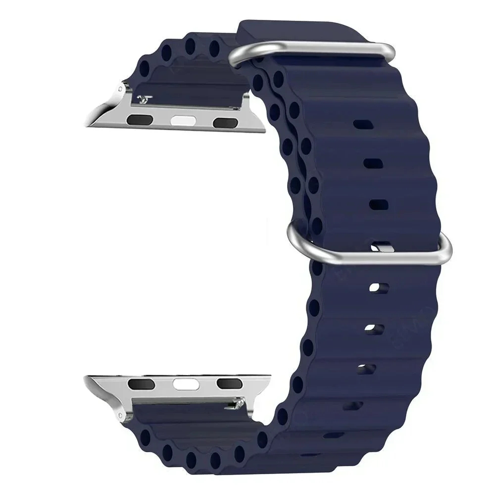 ตัวเลือกสินค้า เข็มขัด Apple Watch 1:1 ลายทะเล ใส่ได้หลายขนาด