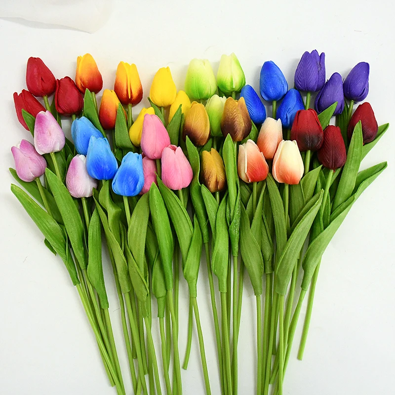 Growhabity – Uv Resistant Lifelike Artificial Tulips Flowers
