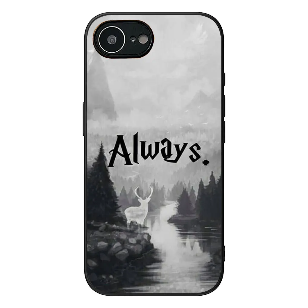 Artistic Owl & Wand Design Phone Case Cover