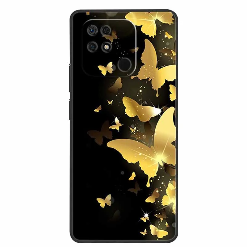Wolf and Lion Design Soft Silicon Phone Case - Cute Cartoon Back Cover