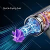 Portable Rechargeable Wireless Hair Dryer Negative Ions Usb Charging Powerful High Speed 3 Gears Hair Care for Home/Travel 5