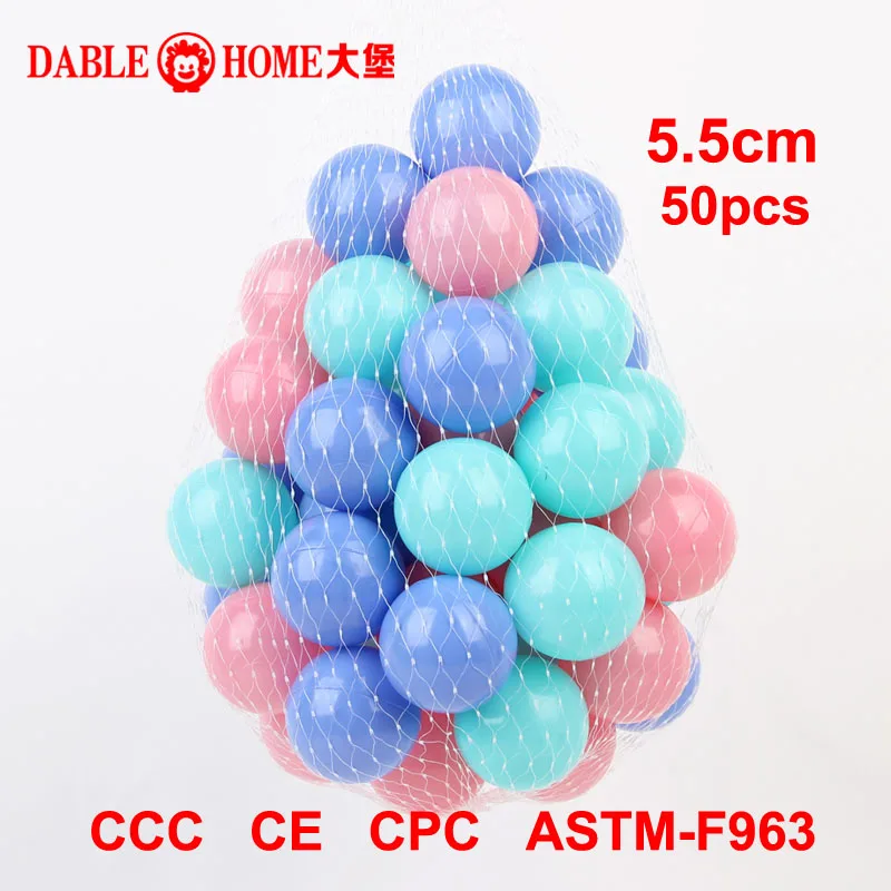 Outdoor Sport Ball Eco-Friendly Water Pool Ocean Wave Ball 50pcs 5.5cm Stress Air Ball Funny Toys for Children Kid Ballenbak 3
