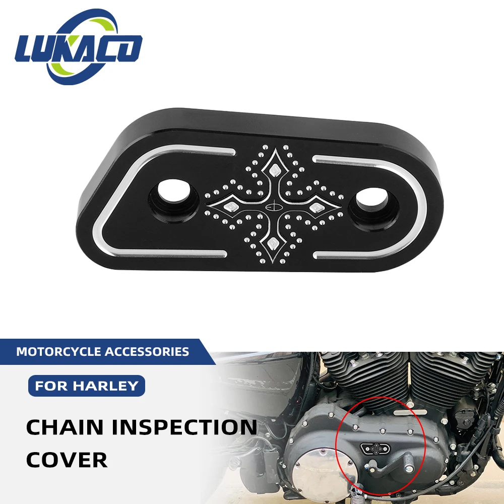 

Inspection Cover Motorcycle Accessories CNC Aluminum For Harley Sportster XL 883 1200 48 Iron Forty Eight XL883 XL1200 1986-up