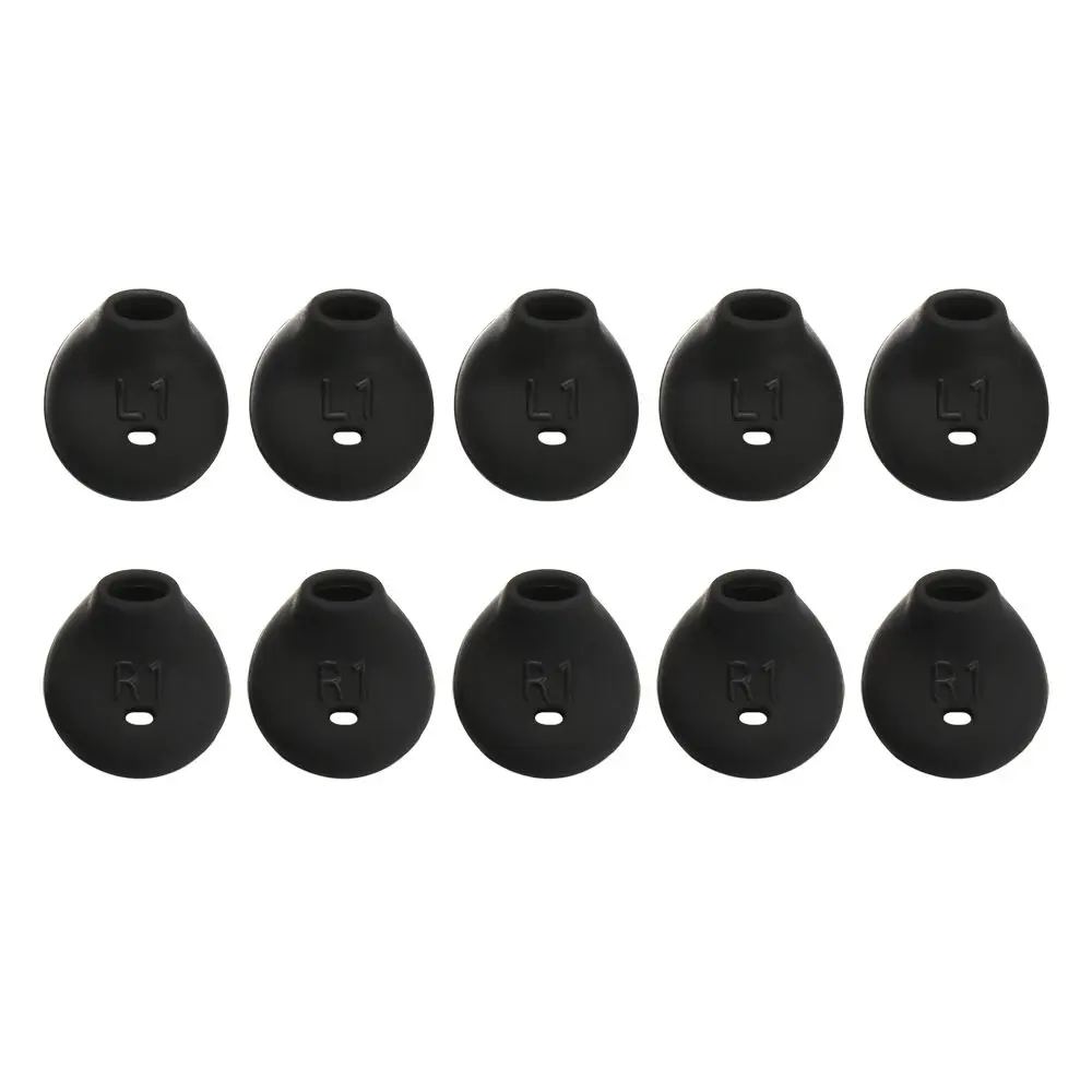 5 Pairs Soft Silicone Dustproof Earbud Covers, In-ear Earphone Ear Pads, Ear Tips Protector