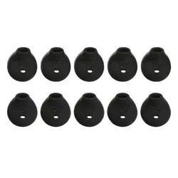 5 Pairs Soft Silicone Dustproof Earbud Covers, In - ear Earphone Ear Pads, Ear Tips Protector (Black)