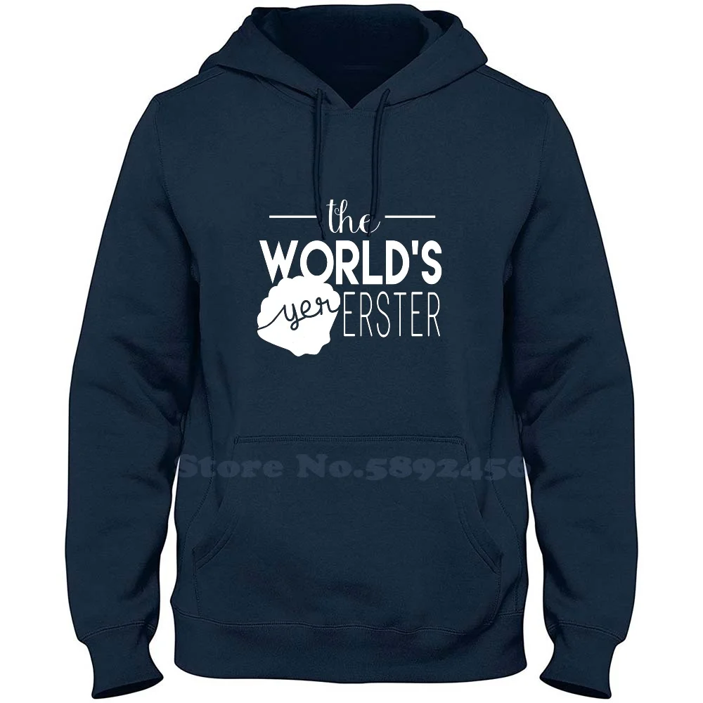 

The World's Yer Erster High-Quality 100% Cotton Hoodie Casual Sweatshirt