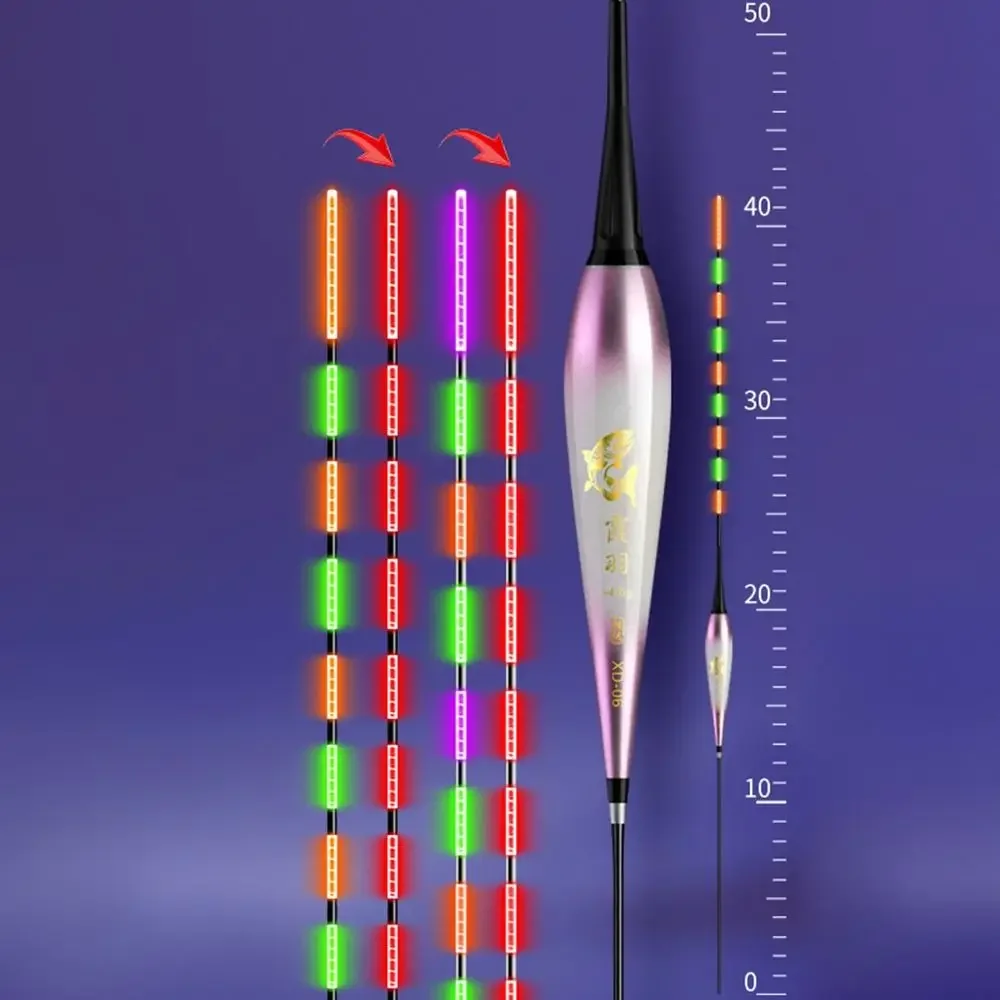 Smart LED High-Sensitivity Night Fishing Float with Gravity Sensor