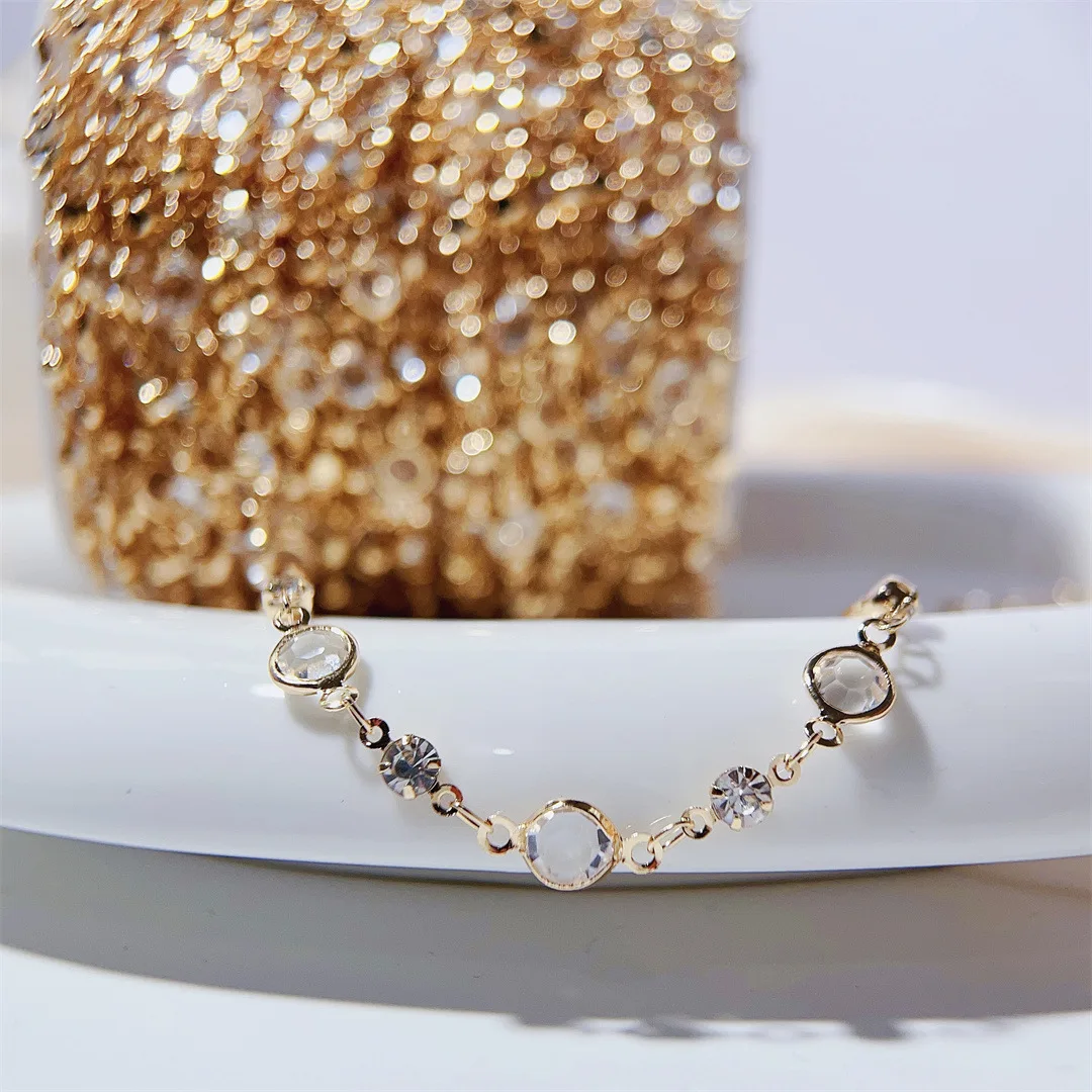 KELITCH Braccialetti con Perline di Cristallo Braccialetti con