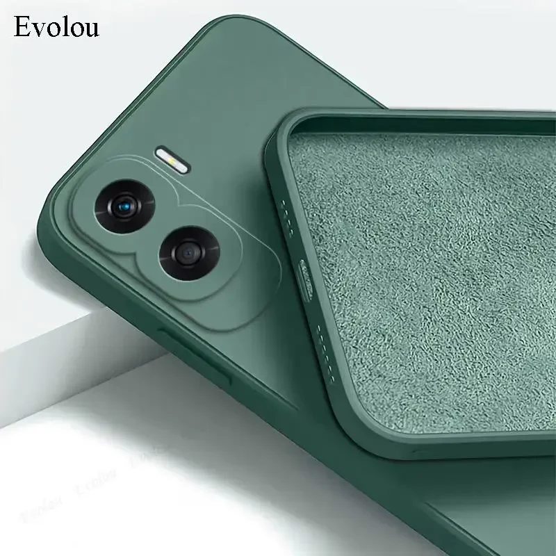 Liquid Silicone Matte TPU Case - Candy Color Camera Lens Full Protection Cover