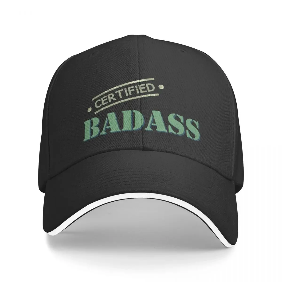 

Certified Badass Baseball Cap Fashion Beach Hat Baseball Cap Rave Women Caps Men's