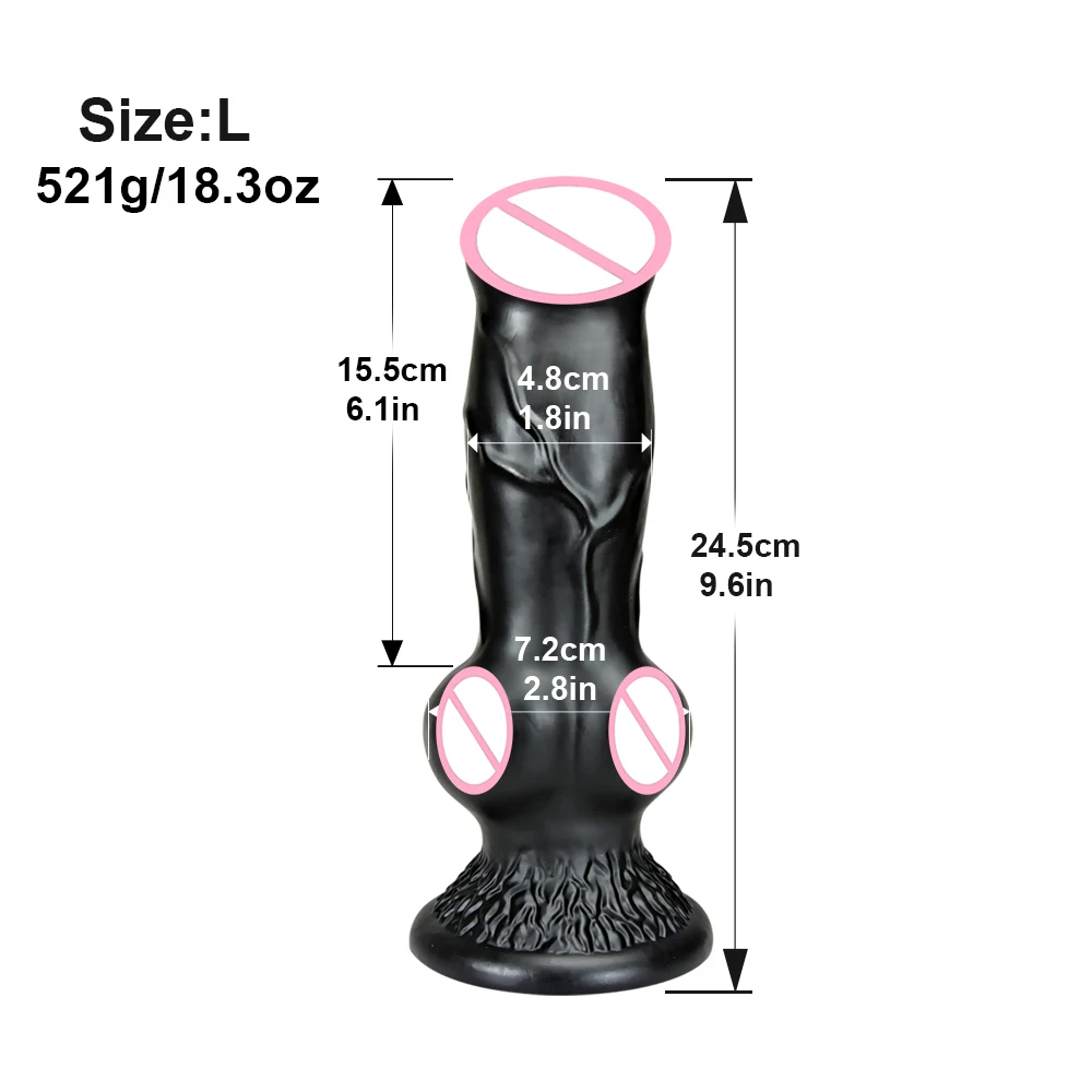 Huge Dildo With Suction Cup Vagina Massager G Spot Orgasm Animal/Monster Dildo Sex Toys For Women Realistic Penis Adult Supplies image image photo