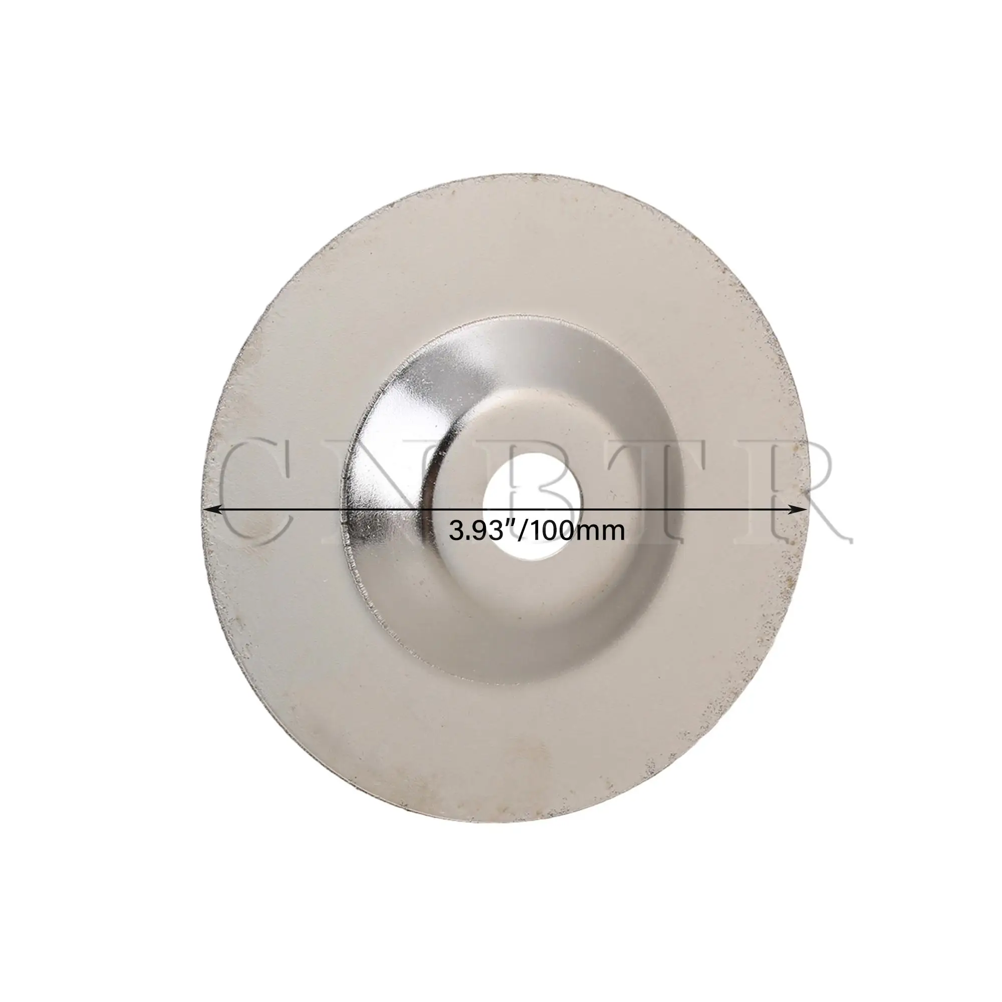 CNBTR Diamond Grinding Disc 1.2mm Thickness Polishing Hard alloy Stone Metal Slivery