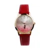 UTHAI Kids Watch Girl Cute Cat Waterproof Women Watches Clock Korean Version Middle School Female Student Quartz Wristwatch 6