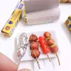 NEW 1/6 Scale Dollhouse Miniature Non Stick Cooking Paper/Aluminum Foll Mini Pretend Food for Blyth BJD Doll House Play Toys 3