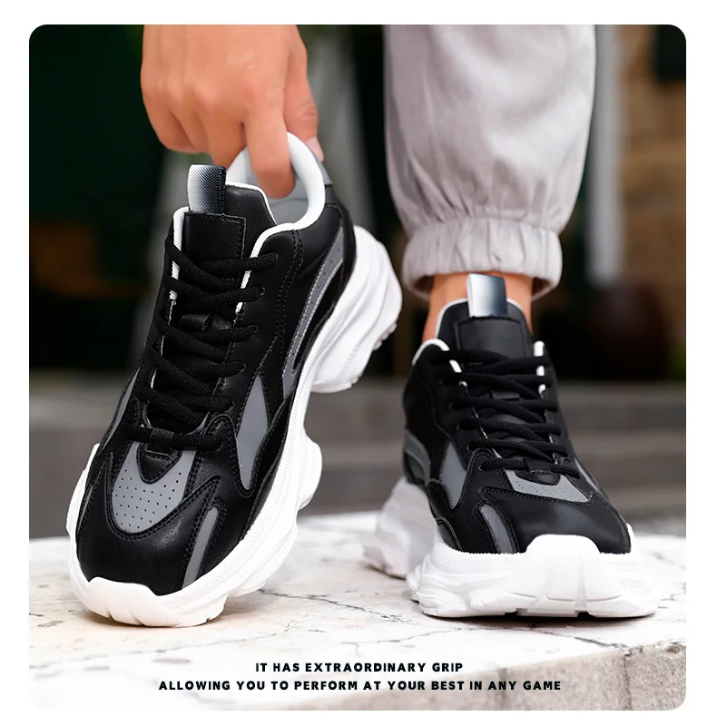 Neue 7CM Höhe Zunehmende Schuhe Männer Frauen Versteckte Aufzug Einlegesohlen Komfortable Dämpfung Casual Sport Walking Turnschuhe – Detail 21