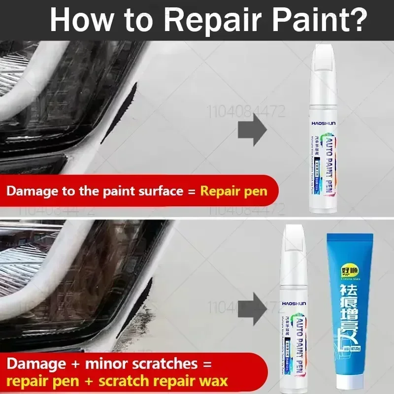 Car Paint Scratch Repair Pen For Tesla Model 3 Y X S paint scratch repair pen