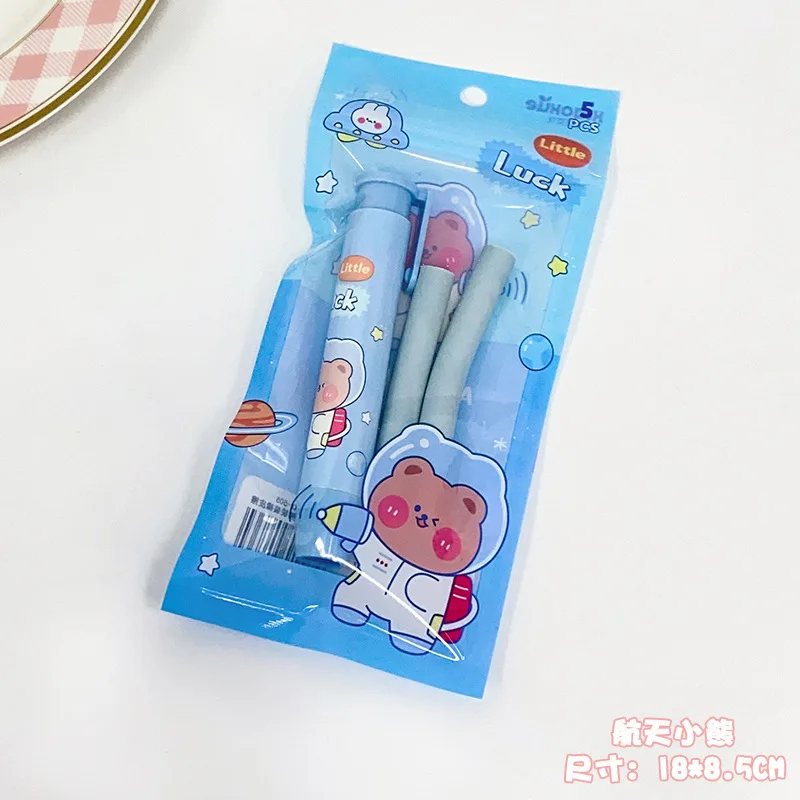KHINSUN Candy Color Retractable Eraser Push Pull Eraser School Test