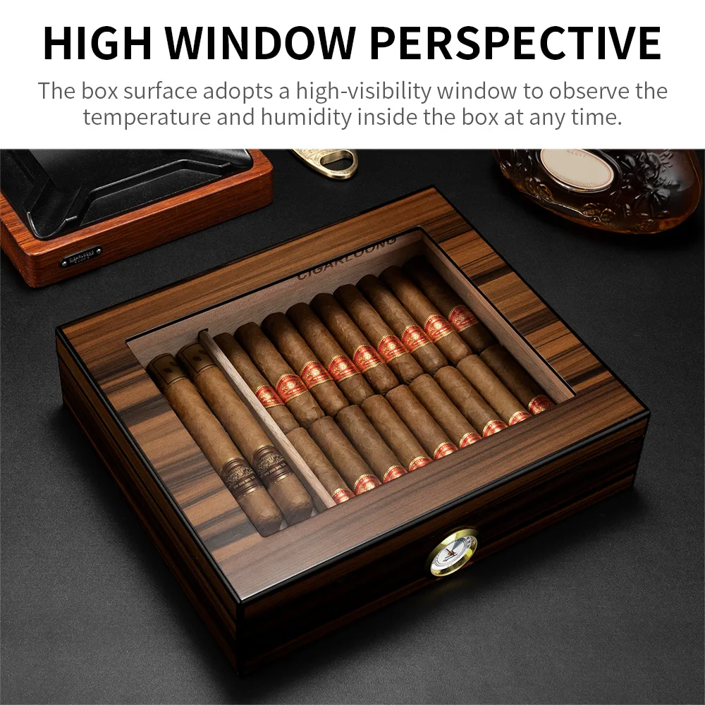 Scedabc2c7bb1478ea3da18587b72c6ecf Zigarrenhumidor aus spanischem Zedernholz mit großer Kapazität