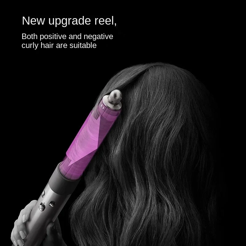 Airwrap Curling Iron Wearing Hair Dryer Hot Comb Air Professional Curling Iron Hair Straightener Tool  فرشاة شعر كهربائية 3