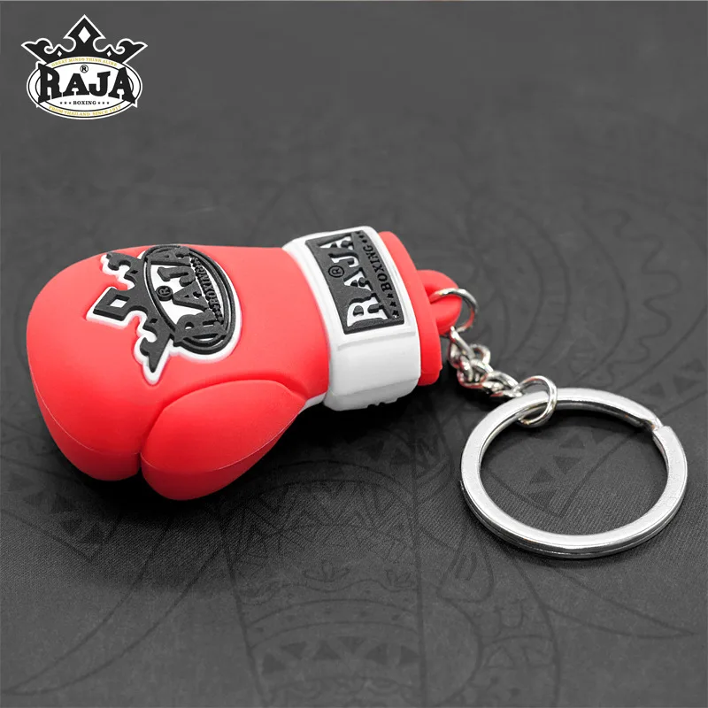 Mini Cute Little Boxing Key Chain Bag Inside Creative Decorations Small Gifts Mma Souvenir Gift