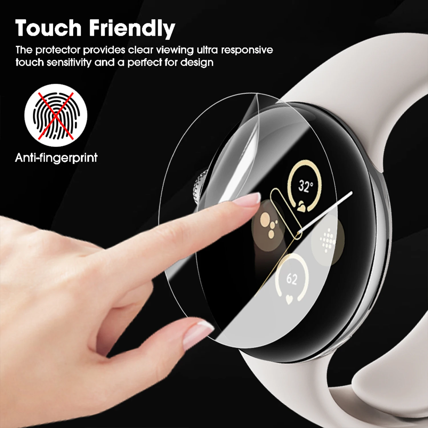 Flexible TPU Screen Protectors - HD Clear Self-Healing Anti-Scratch Hydrogel Films