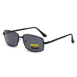 Polarized UV Protection Sunglasses for Men - Stylish Summer Outdoor Eyewear (Black)