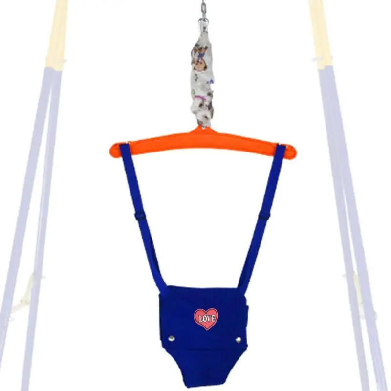 

Kid Doorway Jumper Baby Jump Chair Bounce Swing With Adjustable Strap Walking Harness Function Exerciser Chair For Boys And Girl