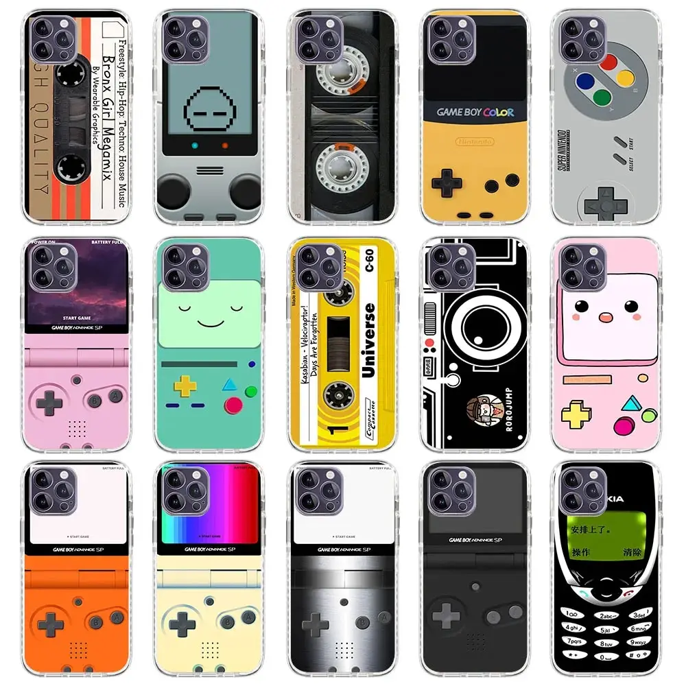 Js-25 Game Boy Pocket Custodia Morbida Per Tecno Spark Pop Go 4 5 5P 6 7 7T 7P 8 8C 8P Air Go Lte Pro