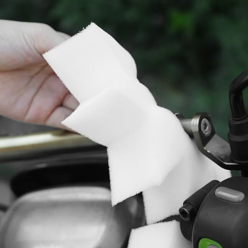 Motorcycle Windproof Cotton Wavy Face Grips Gloves 360-degree No Dead Angle Block Cold Air Thicken High-density Grips Gloves