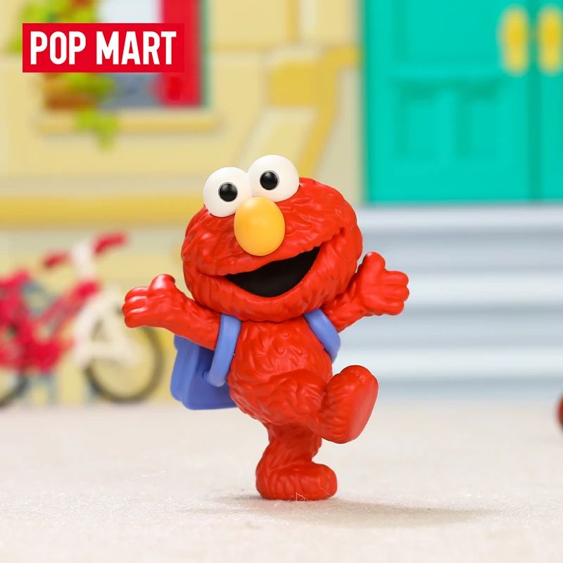 USER-X POP MART Sesame Street Basic series Blind Box POPMARTCollectible  doll Cute Action Kawaii anime toy figures Gift popmart