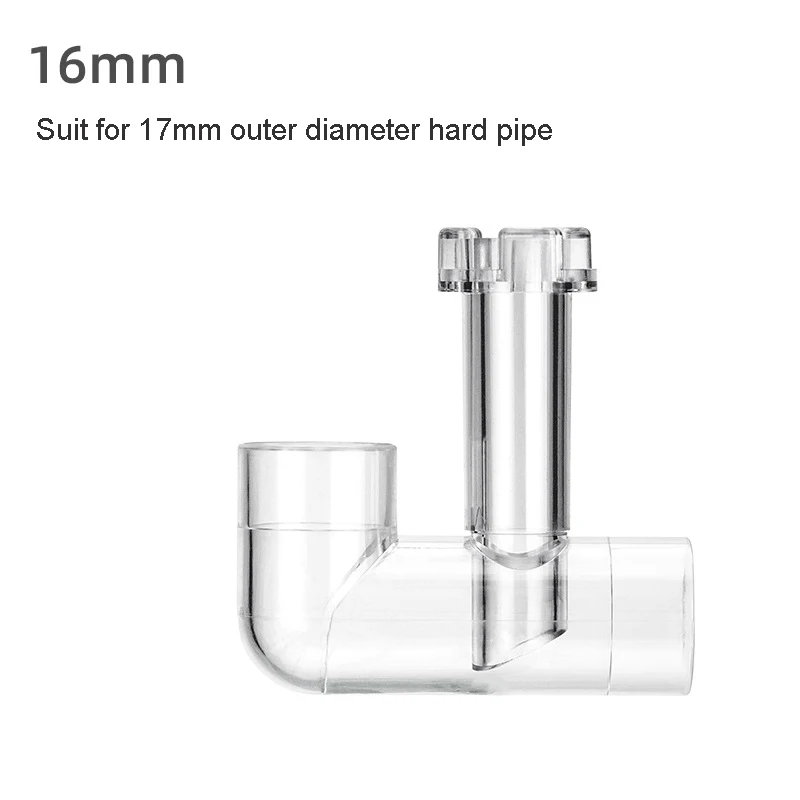 AQUAPRO Lily Pipe Outlet Skimmer Fish Tank Aquarium Inlet Outlet Outflow Inflow Pipes Mini Water Filter Accessories Terrarium 6