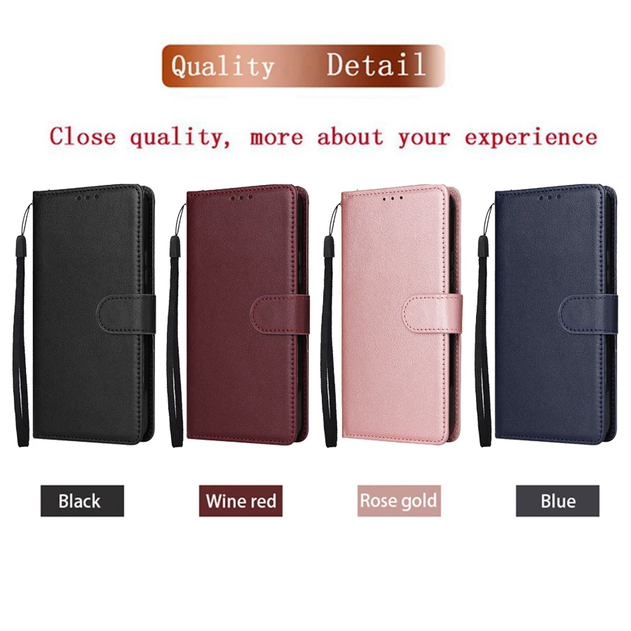 Wallet Magnetic Flip With Card Slot Kickstand Leather Case For Samsung Galaxy S24 Ultra S23 Plus S22 S21 S20 FE S10 S9 S8 Cover 6