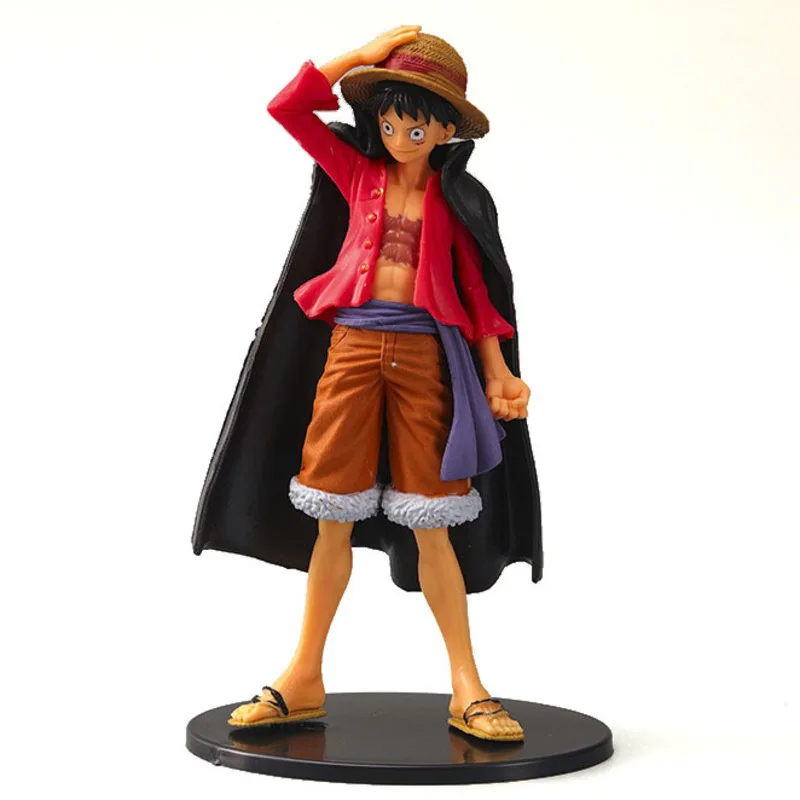 16 см цельная аниме-фигурка обезьянки д Луффи соломенная шляпа семейная коллекция
