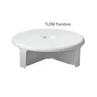 Table d'appoint ronde de couleur nordique, Tables basses créatives en plastique ABS, meubles de salon design, Table d'angle de rangement moderne pour la maison 4