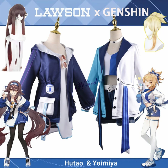 Lawson x Genshin Impact Hu Tao/Yoimiya Merch